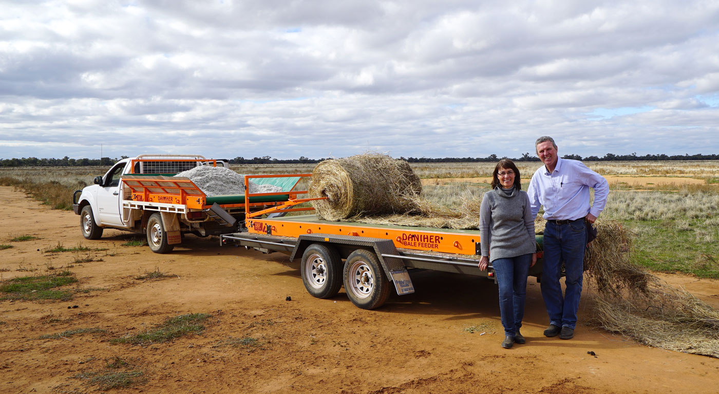 Daniher Bale Feeder - Double length bale feeder